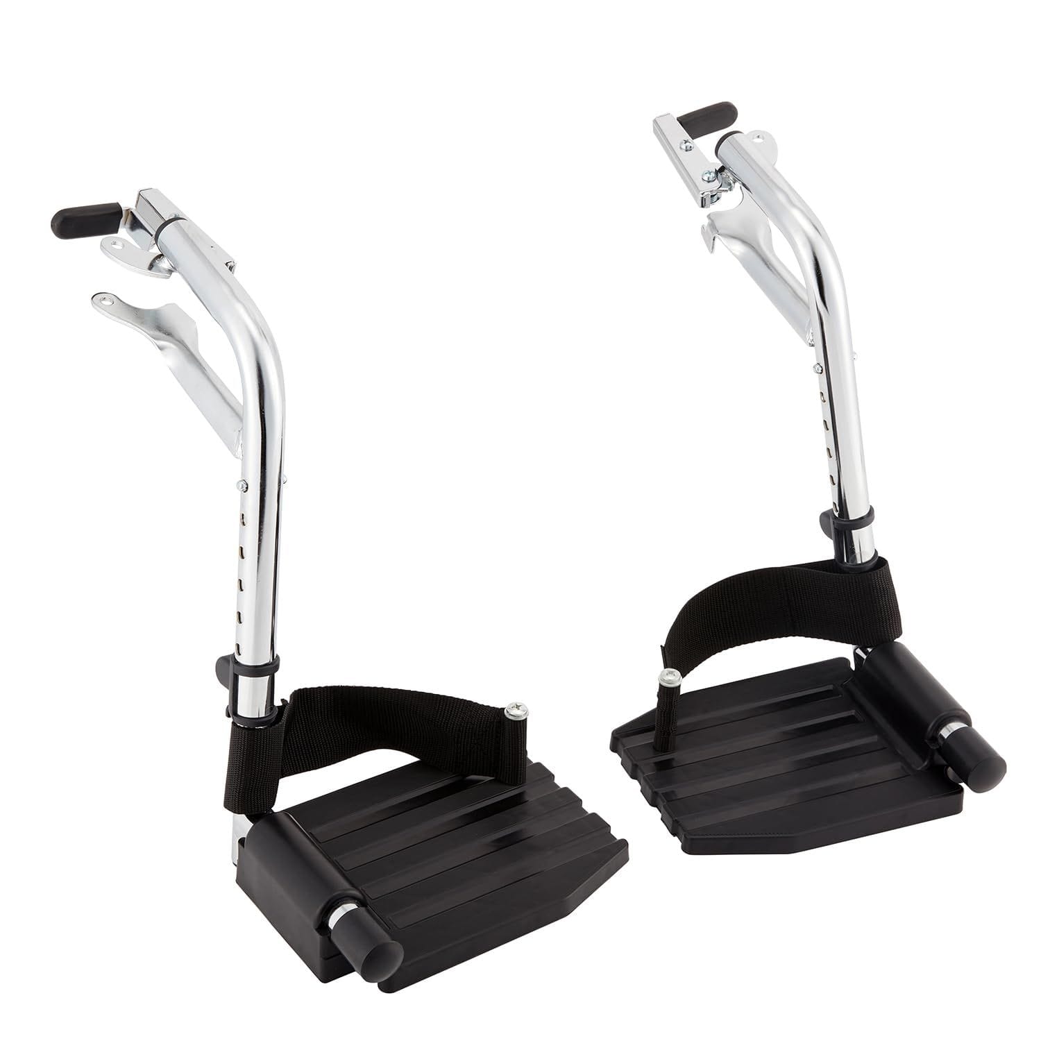 Invacare - Wheelchair Legrest with Heel Loops, Swing-Away Design & Flip-Up Composite Footplate - Black price history on PriceWatchPro