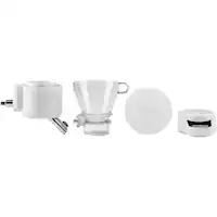 Sifter + Scale Attachment for KitchenAid Stand Mixers - White - Front_Zoom