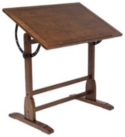 Studio Designs - Vintage Drafting Table - Rustic Oak - Front_Zoom