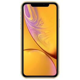 Apple - Refurbished Excellent - iPhone XR A1984 (Fully Unlocked) 64GB w/ Pre-Installed Tempered Glass - Yellow