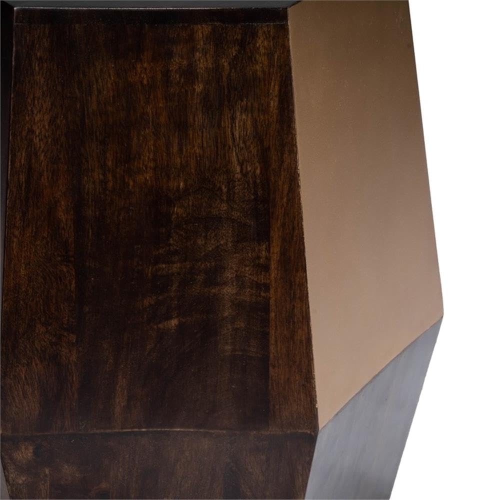 Back. Butler Specialty - Gulchatai Wood Finish Side Table - Dark Brown.