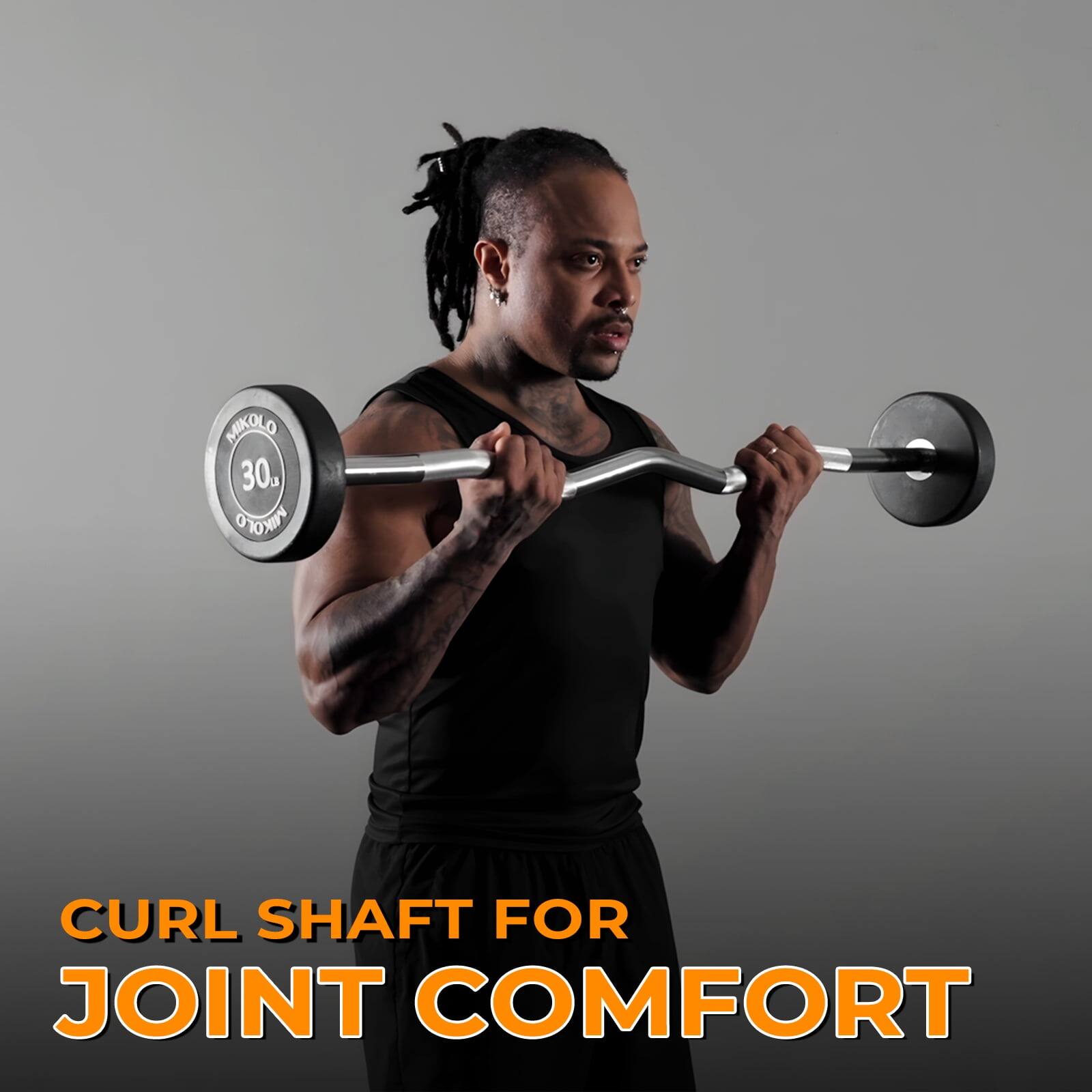 CURL SHAFT FOR JOINT COMFORT