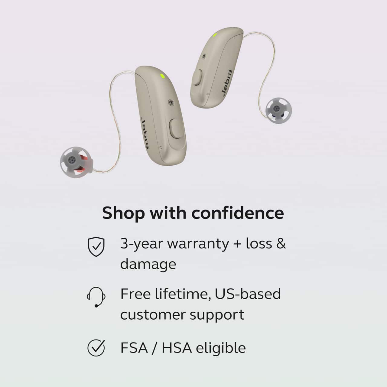 Shop with confidence
- 3-year warranty + loss & damage
- Free lifetime, US-based customer support
- FSA / HSA eligible
