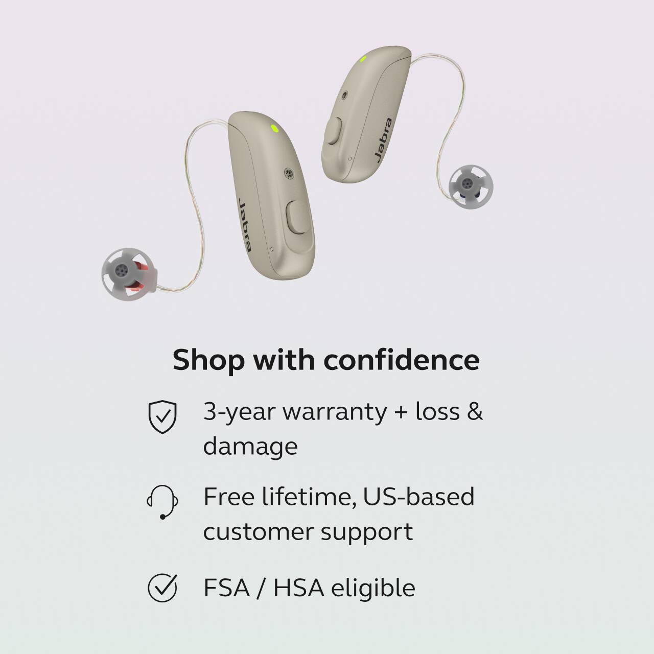 Shop with confidence

- 3-year warranty + loss & damage
- Free lifetime, US-based customer support
- FSA / HSA eligible