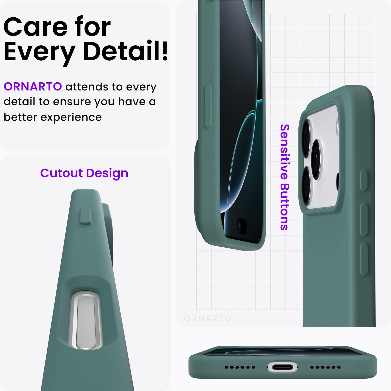 Care for Every Detail!

ORNARTO attends to every detail to ensure you have a better experience

Cutout Design

Sensitive Buttons