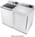 Alt View Zoom 12. Samsung - 7.4 Cu. Ft. 9-Cycle Electric Dryer - White.