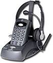 Front Detail. General Electric - 900MHz Cordless Headset Phone - Black.