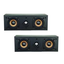 Legrand - HT7157 Evoq 7000 Center Channel Bookshelf Speakers (Pair) - Black