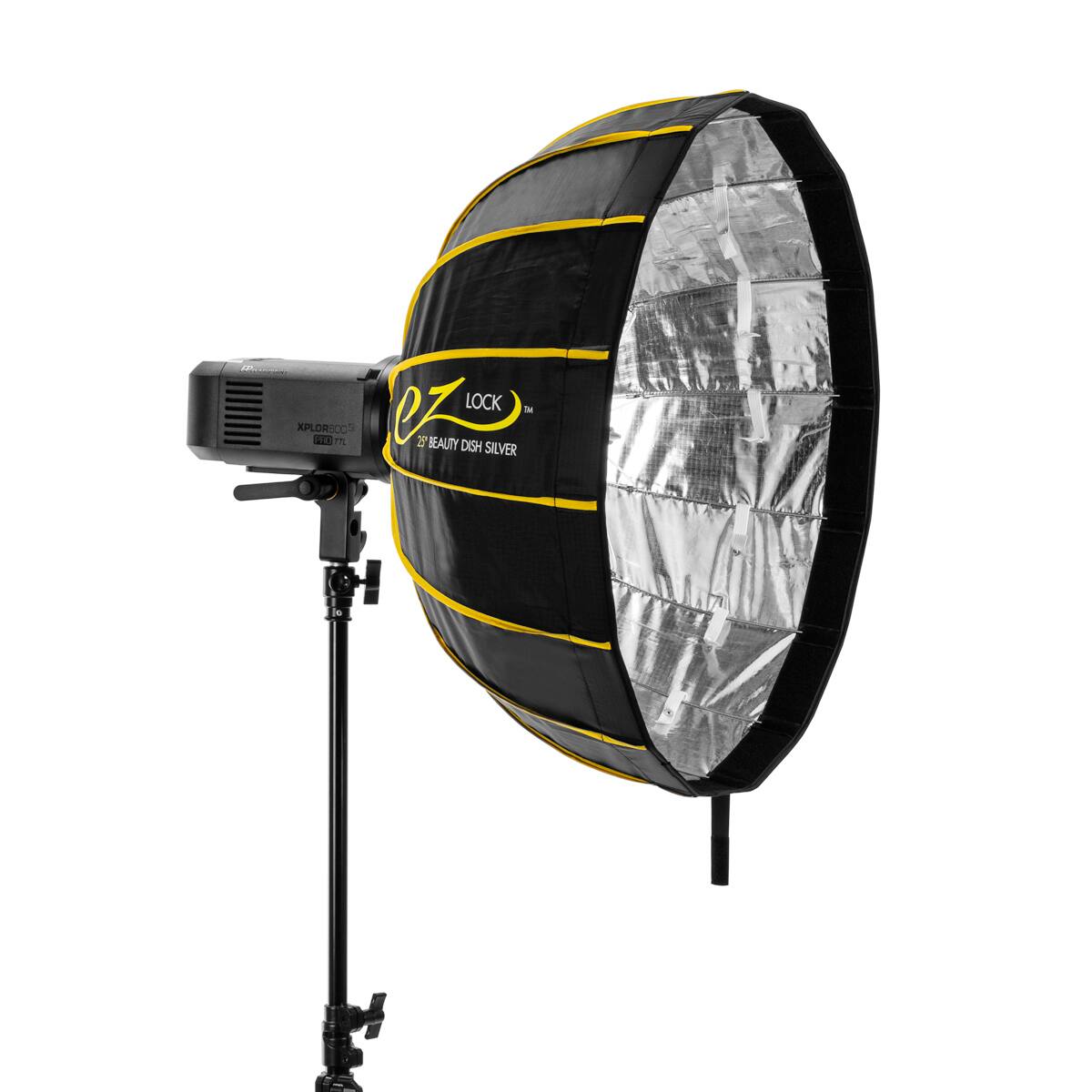 LOCK eZ XPLORSCO 21" BEAUTY DISH SILVER