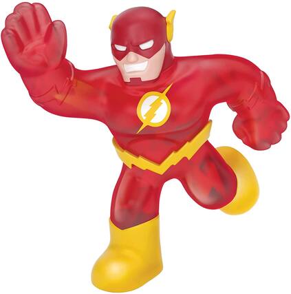 Front. DC Universe - DC Heroes of Goo Jit Zu Squishy Figure | Flash - Red.