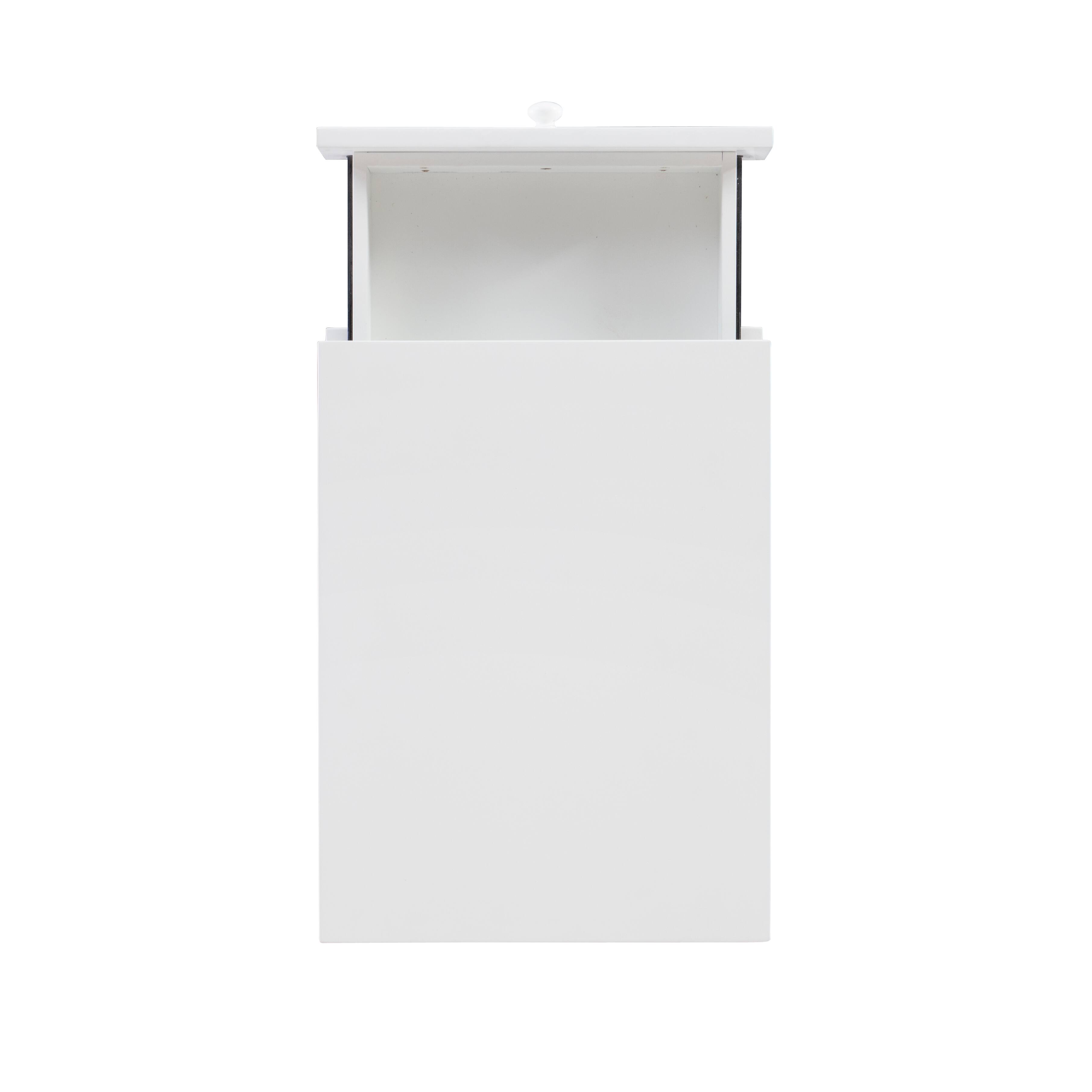 Alt View 18. Linon Home Décor - Rosita Three-Drawer File Cabinet - White.