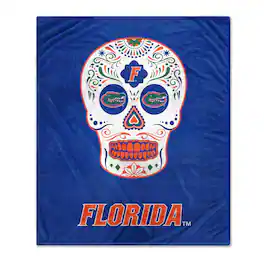 Pegasus - Florida Gators 60'' x 70'' Sugar Skull Fleece Blanket - Multicolor