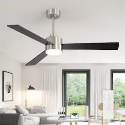 Satin Nickel and Black(With Light)