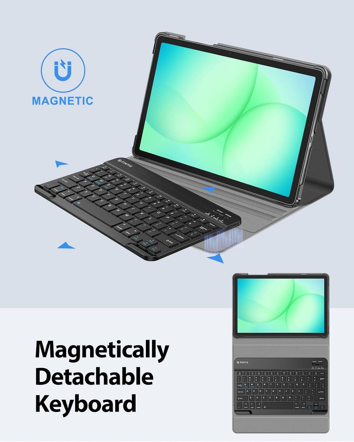 MAGNETIC

Magnetic Detachable Keyboard