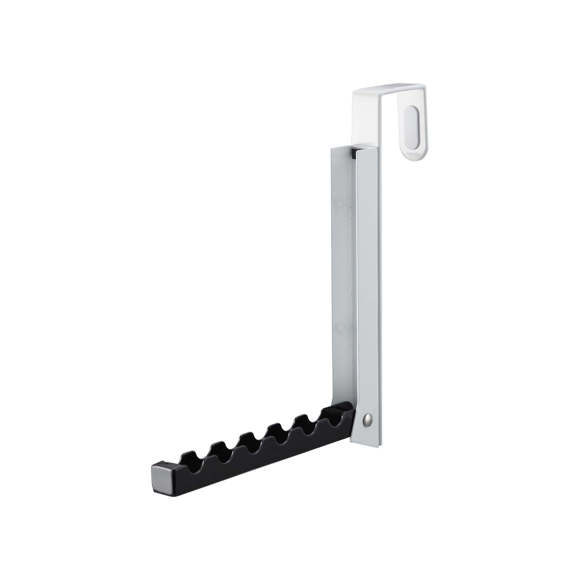 Angle. Yamazaki Home - Over-the-Door Hook - Steel - White.
