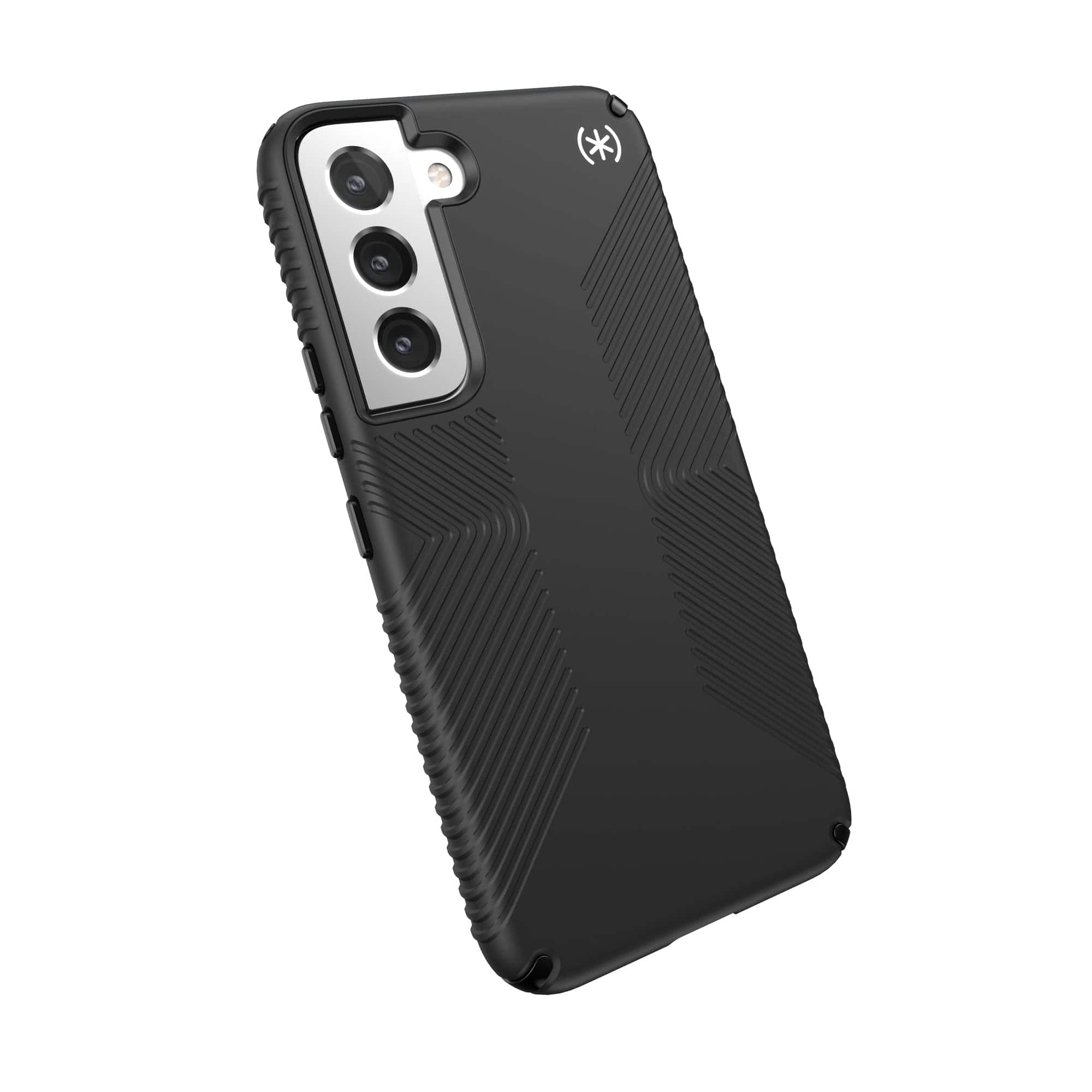 Speck - Presidio2 Grip Black Case for Samsung Galaxy S22 - Black/White