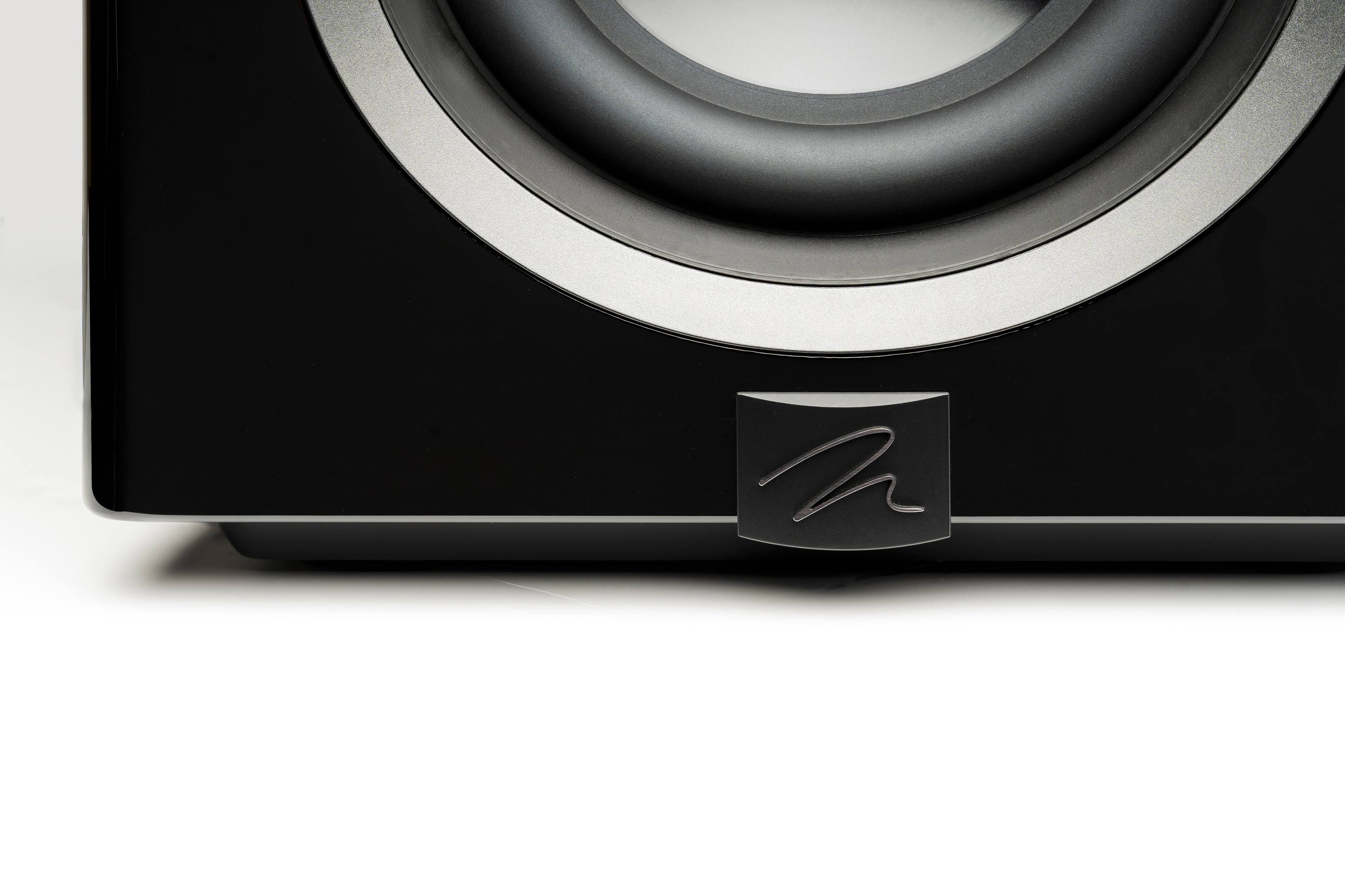 Alt View 20. MartinLogan - Abyss 8, 8” Hybrid, Powered Subwoofer, with Magnitude MT-1kW Amplifier, Sub Control App, and Wireless Built-In - Gloss Black.