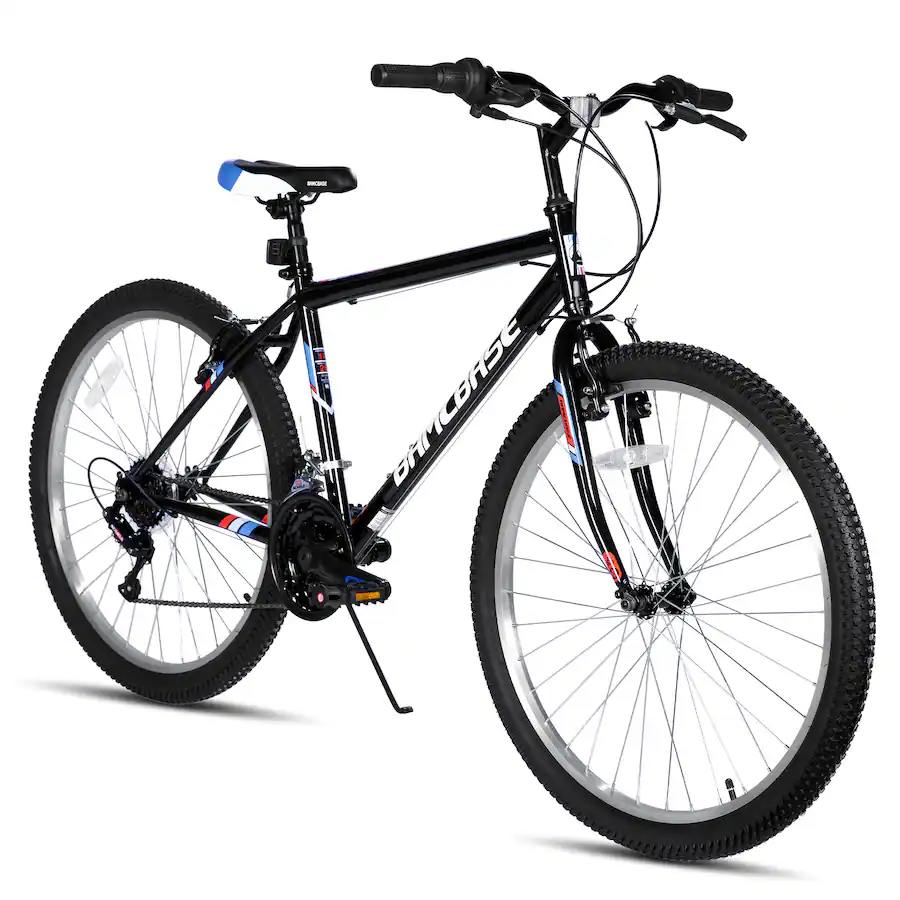 Steel Rigid Mtb HILAND BAMCBASE Sprague 26 inch Steel Mountain Bike for Adults, 18 ...