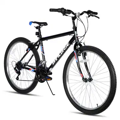 HILAND BAMCBASE Sprague 26 inch Steel Mountain Bike for Adults, 18 Speed MTB with Rigid Fork, Men Women Bicycle Black BAMC022bk-26 - Best Buy HILAND BAMCBASE Sprague 26 inch Steel Mountain Bike for Adults, 18 Speed MTB with Rigid Fork, Men Women Bicycle Black BAMC022bk-26 - Best Buy