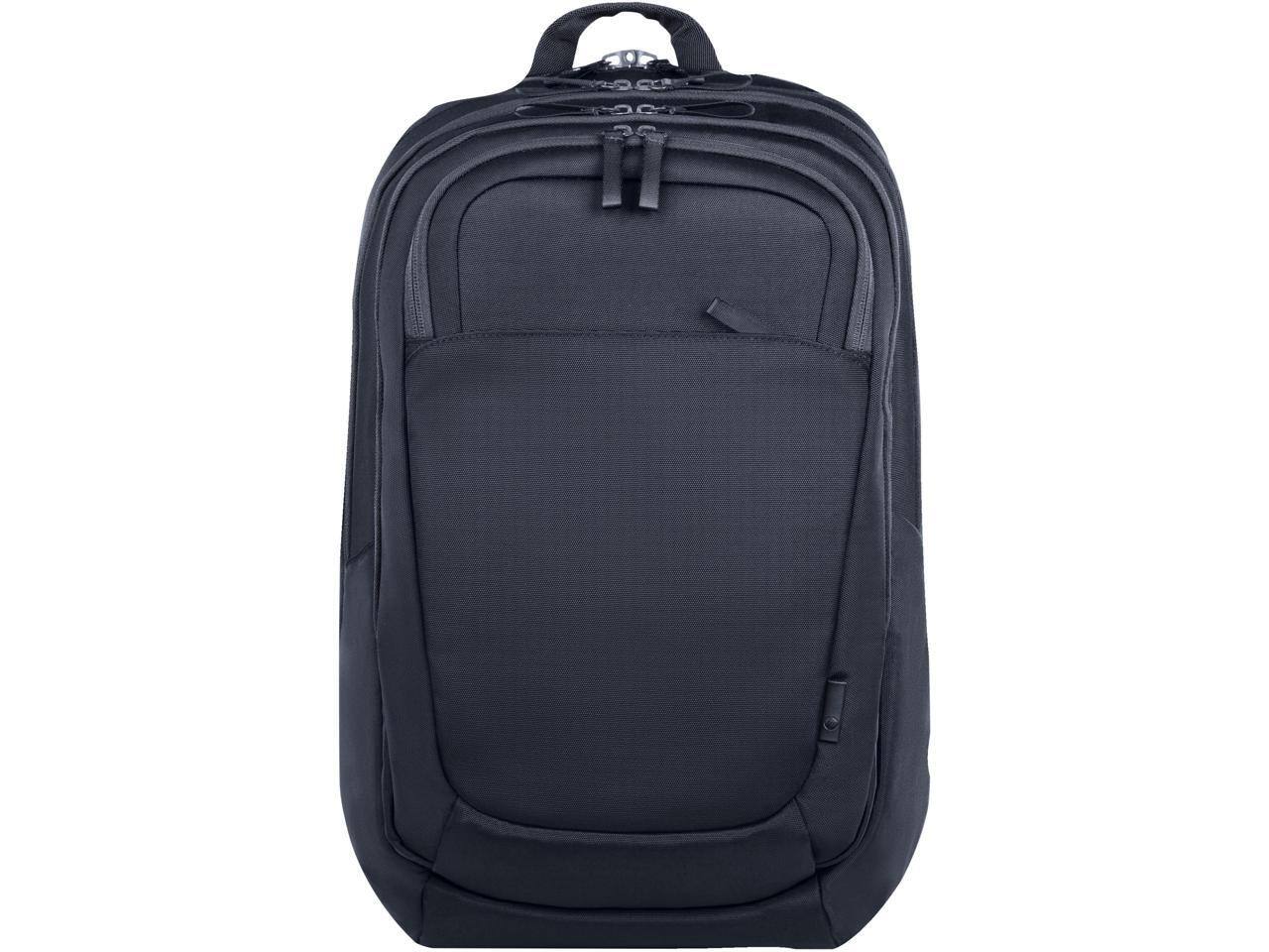 Alt View 8. HP - HP Travel Plus Backpack for 17" Notebook - Graphite Blue, Water & Bump Resistant, RFID Shield, Puncture Resistant Zipper - Graphite Blue.