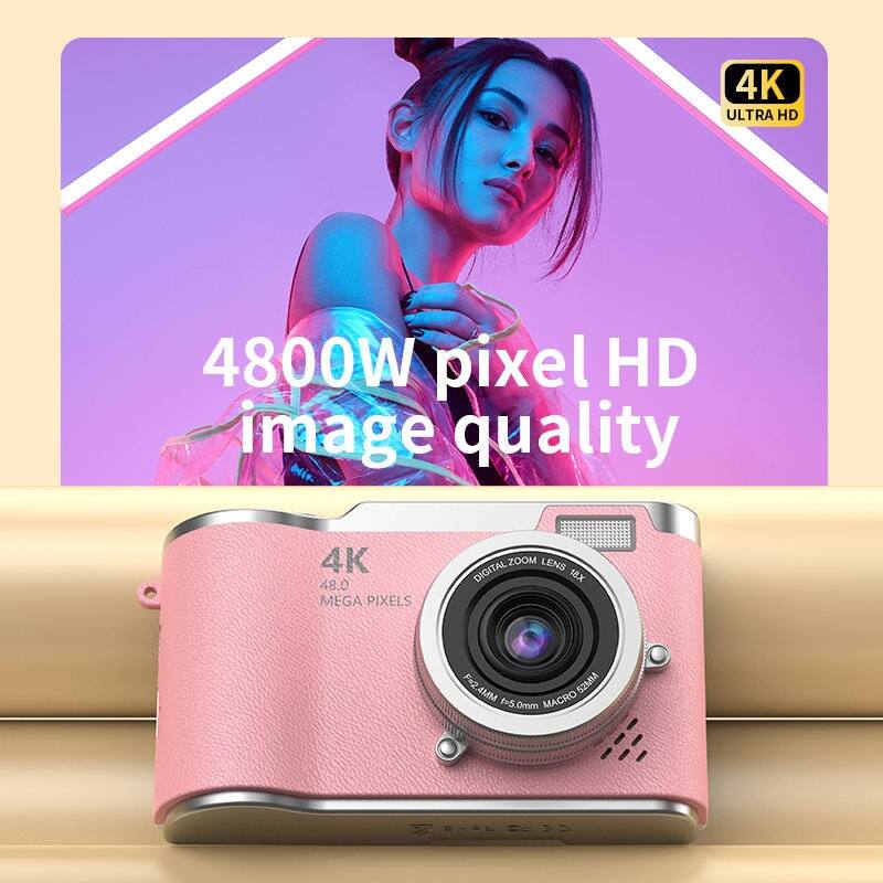 4K ULTRA HD  
4800W pixel HD image quality  
48.0 MEGA PIXELS  
DIGITAL ZOOM LENS 18X  
F=24MM  
f=5.0mm  
MACRO -2m to ∞