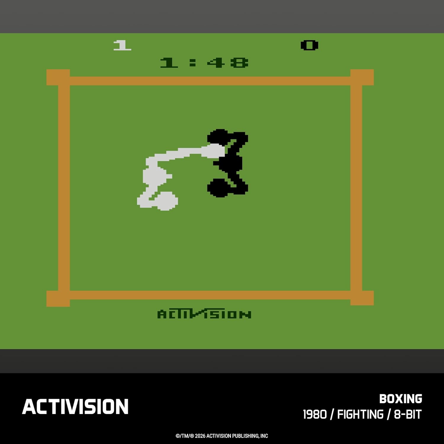 L=48 D ACTO Si ACTIVISION BOXING 1980 / FIGHTING / 8-BIT 1980 FIGHTING 8-BIT / TM / 8 2026 ACTIVISION PUBLISHING INC
