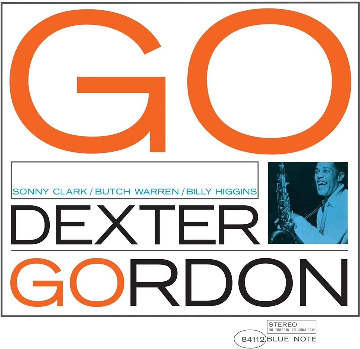 GO  
DEXTER GORDON  
SONNY CLARK / BUTCH WARREN / BILLY HIGGINS  
STEREO  
THE FINEST IN JAZZ SINCE 1939  
84112 BLUE NOTE