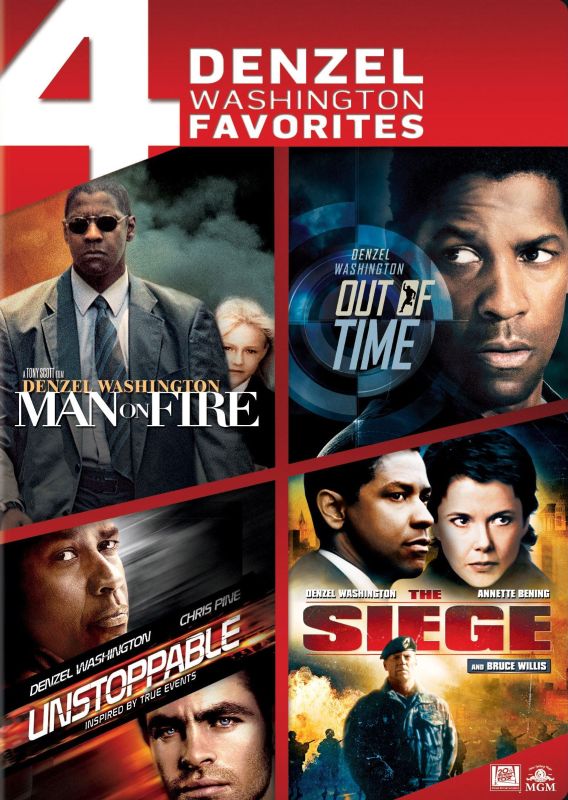 Man on Fire/Out of Time/Unstoppable/Seige [4 Discs] [DVD]