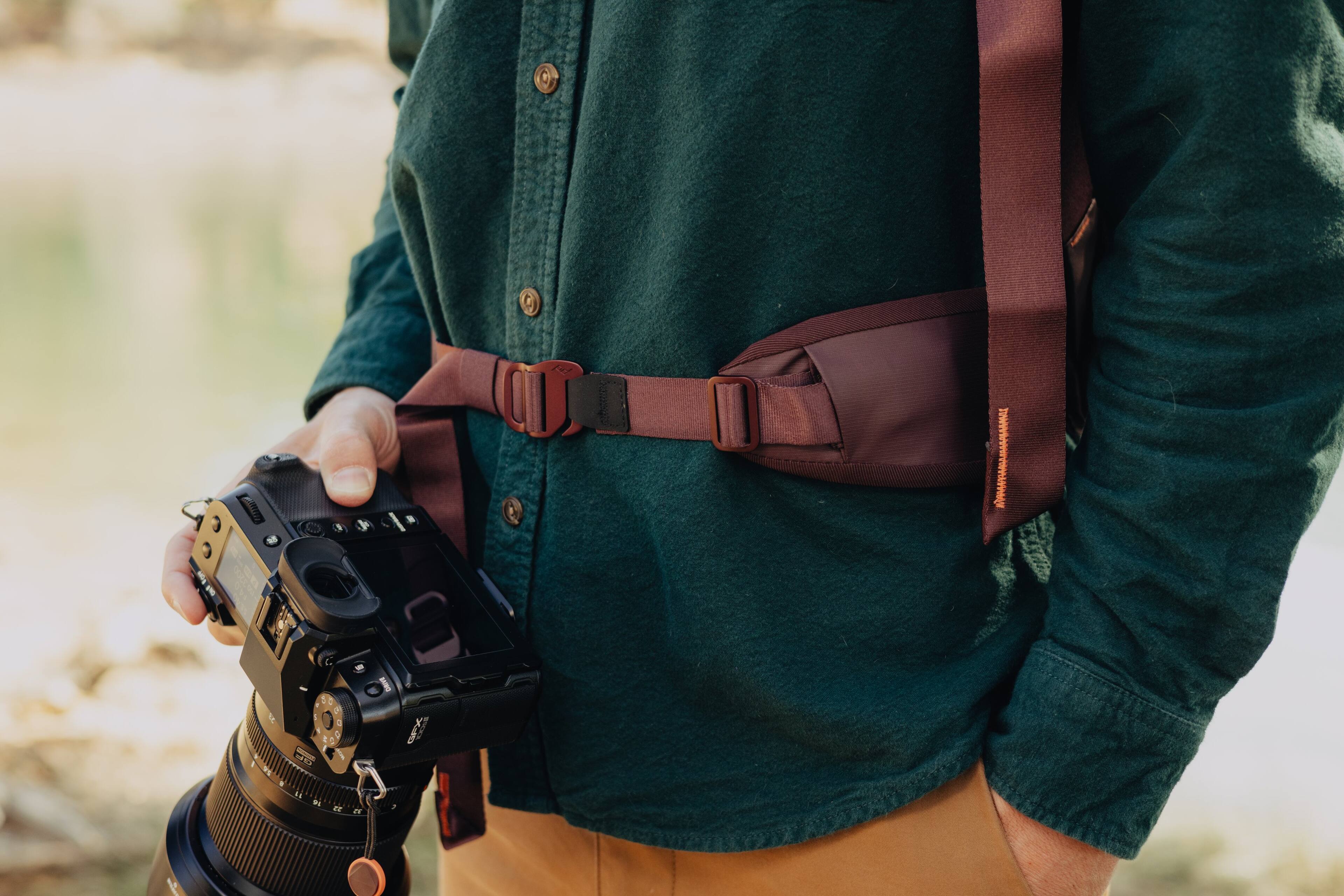 Angle. Peak Design - Everyday Hip Belt V2 - Eclipse.