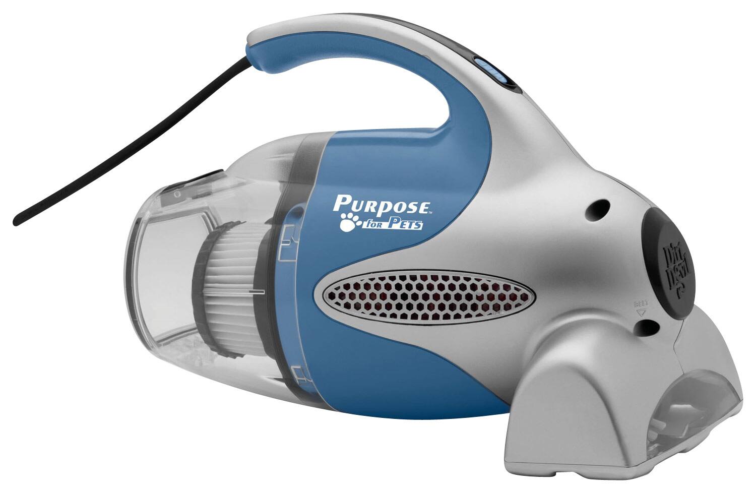 Dirt Devil - Portable Vacuum Cleaner - Blue-Front_Standard