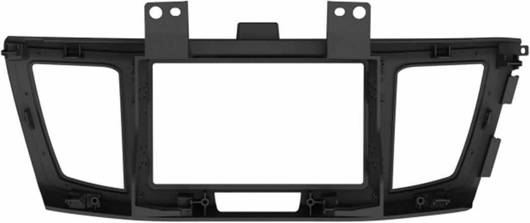 Back. Metra - Stereo Installation Kit for 2013-2017 Honda Accord Vehicles - Black with Silver Accent.