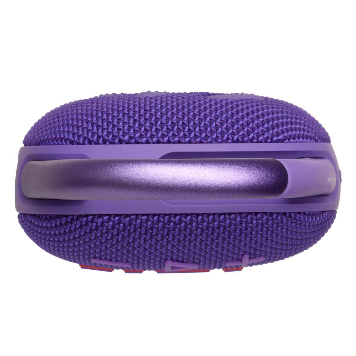 Alt View 9. JBL - JBL Clip 5 Ultra Portable Bluetooth Speaker with gSport Silicone Sleeve - Purple.
