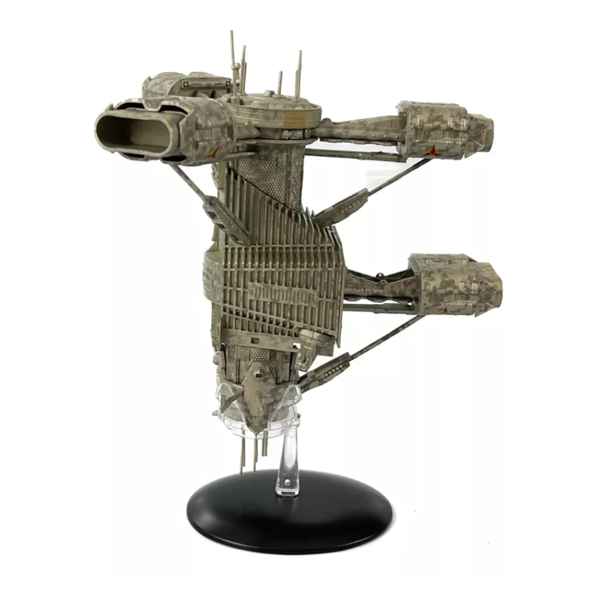 Alt View 3. Eaglemoss - Eaglemoss Star Trek Starship Replica | Gokor Orbital Facility - Silver.