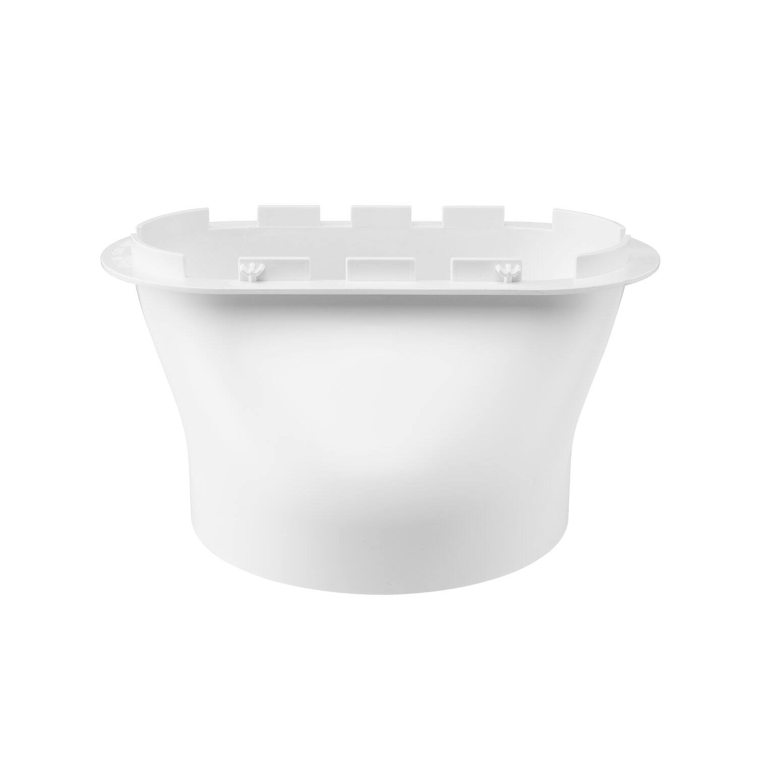 Alt View 5. LG - 6,000 BTU DOE (8,000 BTU ASHRAE) 250 Sq. Ft. White Portable Air Conditioner - White.