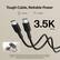 Tough Cable, Reliable Power
2 ft./0.6m
10K Plugs
3.5K Bends
Based on internal testing. This cable survives 3,500+ bends and 10,000+ plug ins. 10 year timeline calculated by using 8 bends a day for 10 years. Actual results may vary with environmental factors.