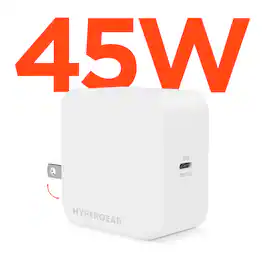 HyperGear - PD45W USB-C Wall Charger - White