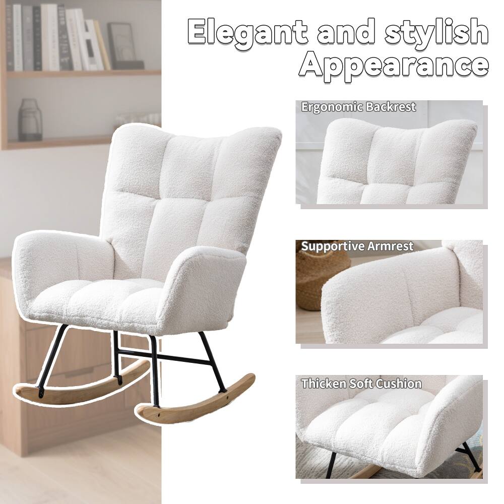 Elegant and stylish Appearance  
Ergonomic Backrest  
Supportive Armrest  
Thicken Soft Cushion