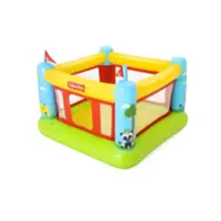 Bestway - Bestway: Fisher-Price Bouncetastic Inflatable Bouncer - Front_Zoom