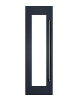 24"W. Door Panel for Viking Veil FDWCIC7240L Left Hinge Wine Models - Slate Blue
