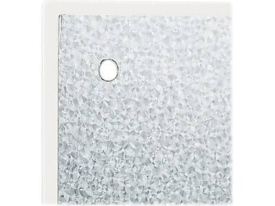 Alt View 4. U Brands - Glass Dry-Erase Whiteboard, 3' x 3'.