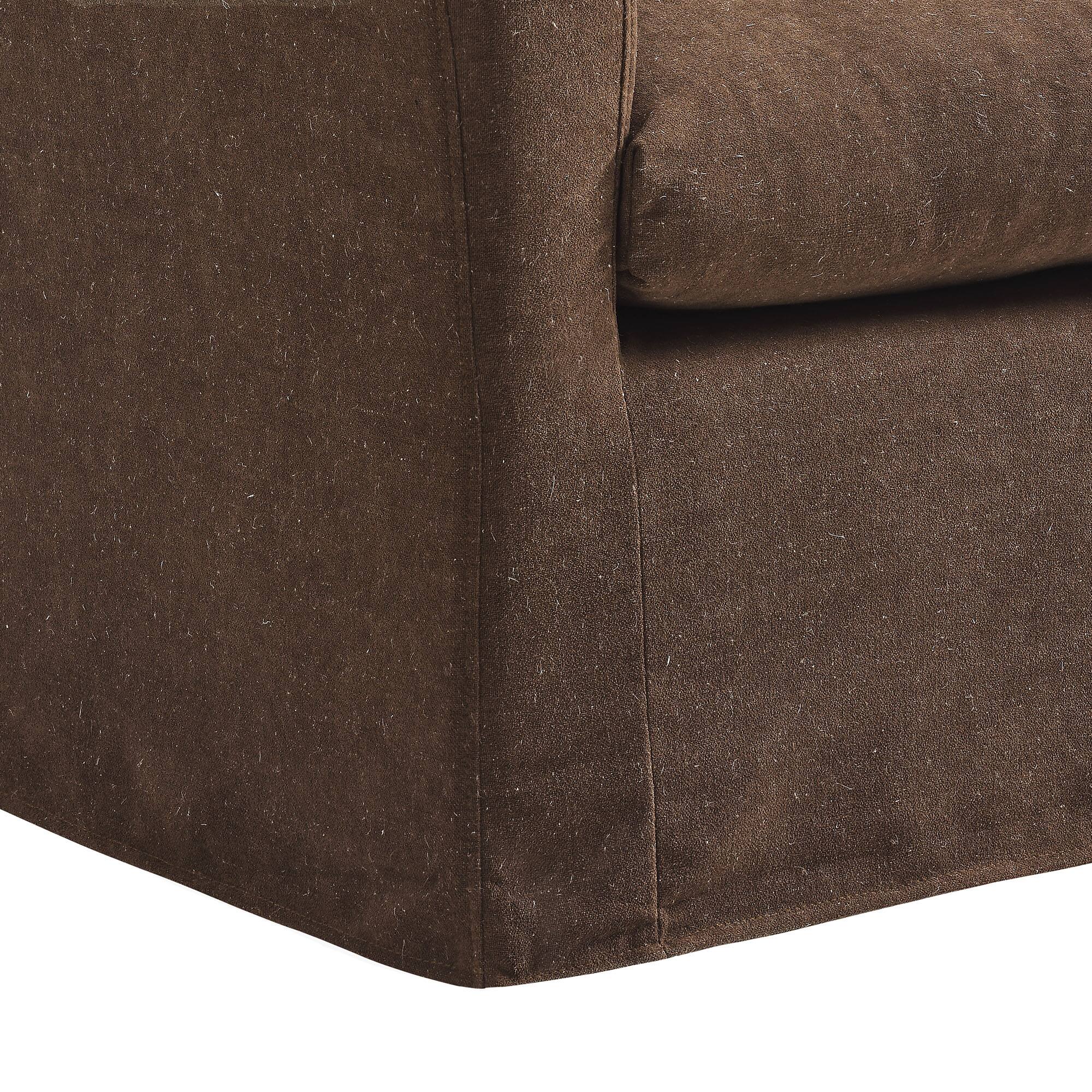 Alt View 5. Modway - Somerset Slipcovered Linen Blend Armchair by Modway - Cocoa.