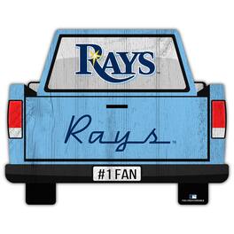 Fan Creations - Tampa Bay Rays 12'' x 12'' Truck Back D-cor - Multicolor