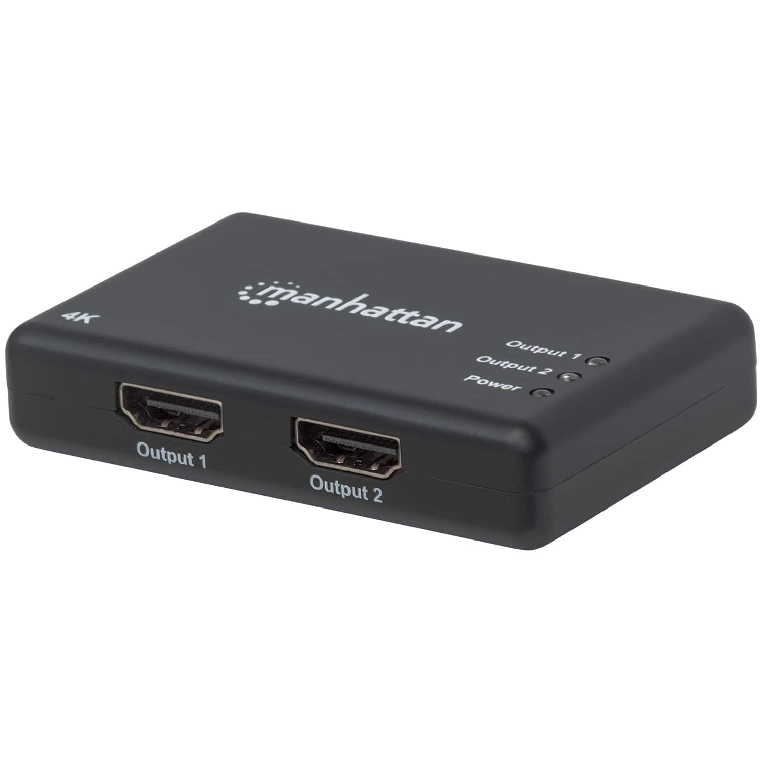 Manhattan - 4K 30Hz 2-Port HDMI Splitter - Black