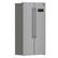 Angle. Forno Appliances - Salerno 15.6 Cu. Ft. Side-by-Side Refrigerator - Stainless Steel.