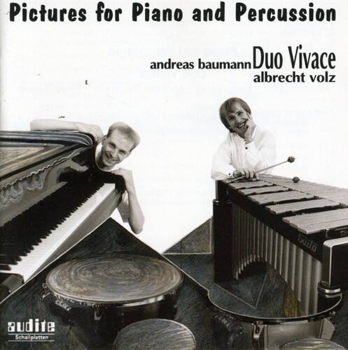 Pictures for Piano and Percussion  
andreas baumann  
Duo Vivace  
albrecht volz  

Suito audite  
Schallplatten