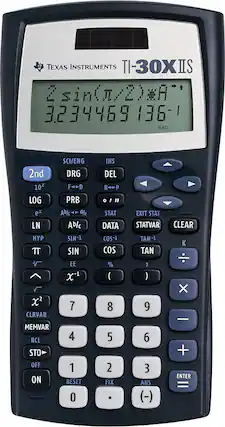 Front. Texas Instruments - Scientific Calculator.