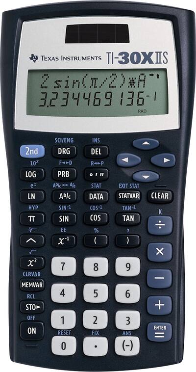 Texas Instruments Scientific Calculator 30XIIS/FC/1L1/A - Best Buy