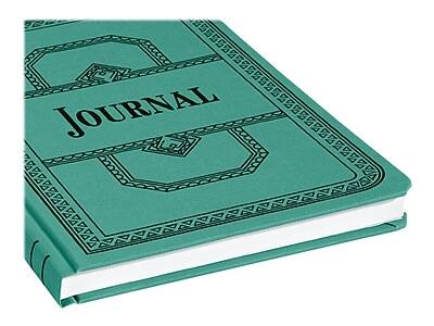 Alt View 2. Esselte - Boorum & Pease 66 Series Record Book, 7.63"W x 12.13"H, 75 Sheets/Book - Blue.