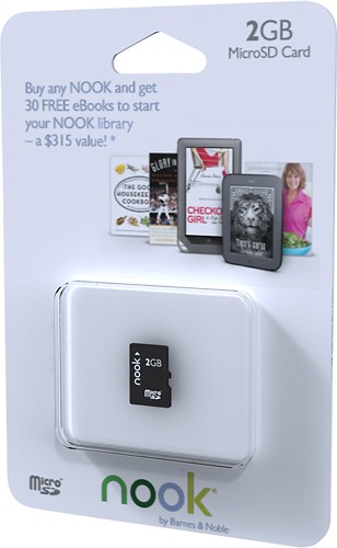  Barnes &amp; Noble - NOOK 2GB microSD Card