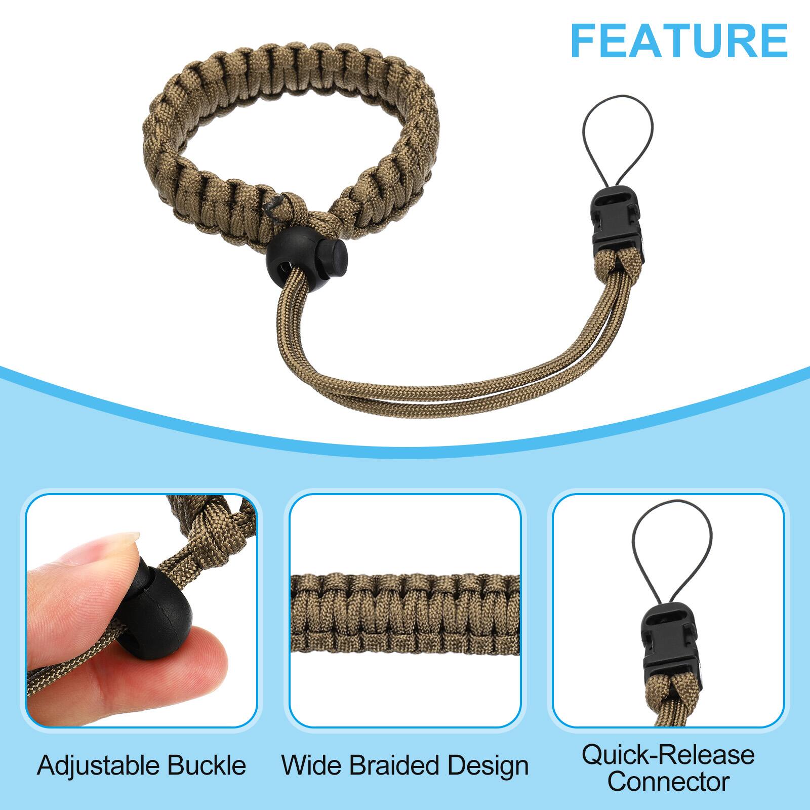 FEATURE

- Adjustable Buckle
- Wide Braided Design
- Quick-Release Connector